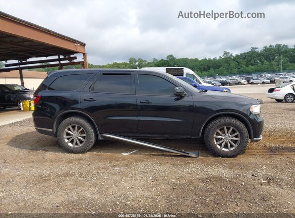 1C4RDJAG6JC346244 2018 DODGE DURANGO Black Вид задньої частини салону