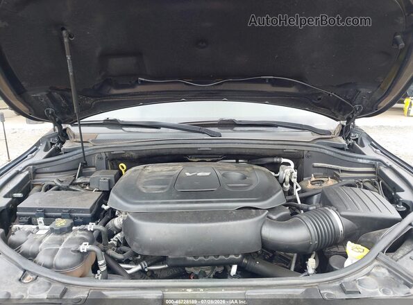 1C4RDJAG6JC346244 2018 DODGE DURANGO Black Вид ззаду