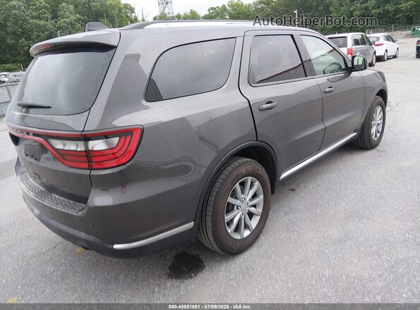 1C4RDJAG6JC404739 2018 DODGE DURANGO Black Trasero derecho