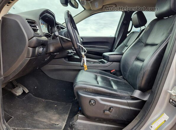 1C4RDJAG6MC697210 2021 DODGE DURANGO Silver Front interior view