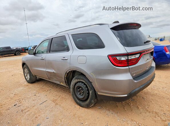 1C4RDJAG6MC697210 2021 DODGE DURANGO Silver Rear left