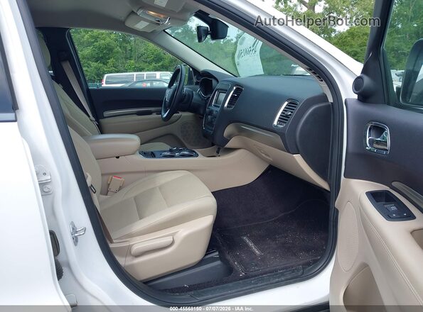 1C4RDJAG7HC870156 2017 DODGE DURANGO White Widok wnętrza z przodu