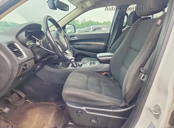1C4RDJAG7HC937385 2017 DODGE DURANGO White Front interior view