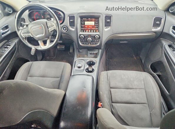 1C4RDJAG7HC937385 2017 DODGE DURANGO White Dashboard view
