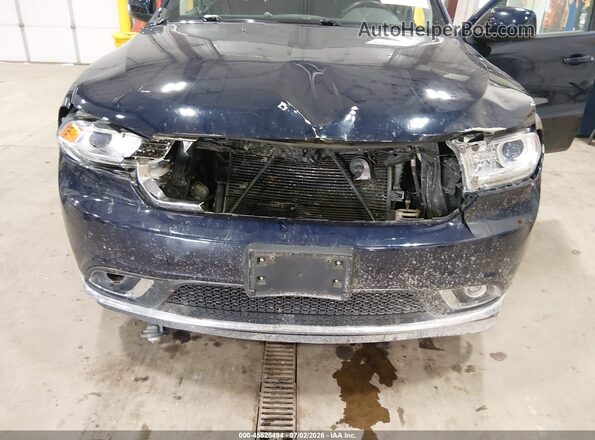 1C4RDJAG7JC372240 2018 DODGE DURANGO Dark Blue Front view
