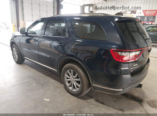1C4RDJAG7JC372240 2018 DODGE DURANGO Dark Blue Rear left