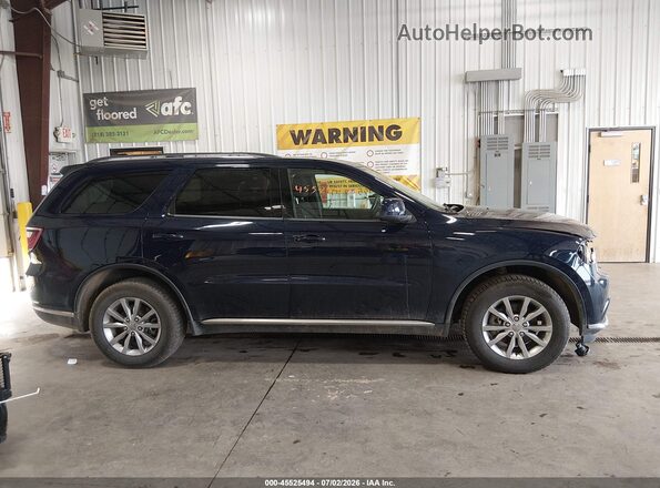 1C4RDJAG7JC372240 2018 DODGE DURANGO Dark Blue Rear interior view