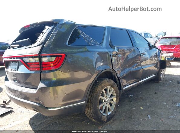 1C4RDJAG7JC474671 2018 DODGE DURANGO Gray Tył prawy
