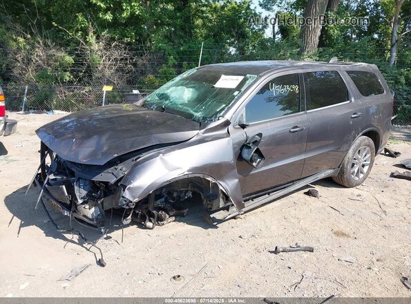 1C4RDJAG7JC474671 2018 DODGE DURANGO Gray Przód lewy