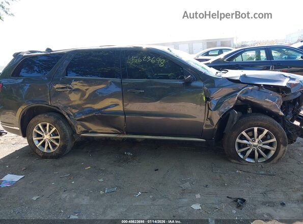 1C4RDJAG7JC474671 2018 DODGE DURANGO Gray Widok wnętrza z tyłu