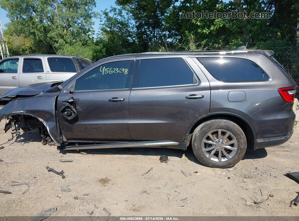 1C4RDJAG7JC474671 2018 DODGE DURANGO Gray Widok wnętrza 360 stopni