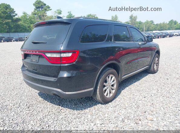1C4RDJAG7KC744466 2019 DODGE DURANGO Черный Задняя правая четверть