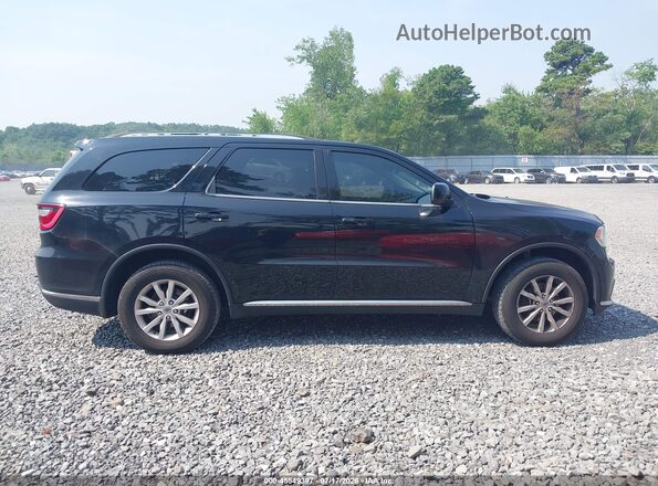 1C4RDJAG7KC744466 2019 DODGE DURANGO Черный Вид задней части салона