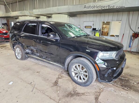 1C4RDJAG7PC564864 2023 DODGE DURANGO Черный Передняя правая четверть