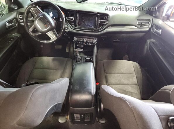 1C4RDJAG7PC564864 2023 DODGE DURANGO Черный Вид панели приборов