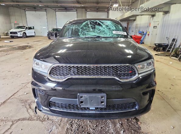 1C4RDJAG7PC564864 2023 DODGE DURANGO Черный Вид спереди