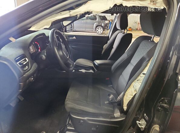 1C4RDJAG7PC564864 2023 DODGE DURANGO Черный Вид салона спереди