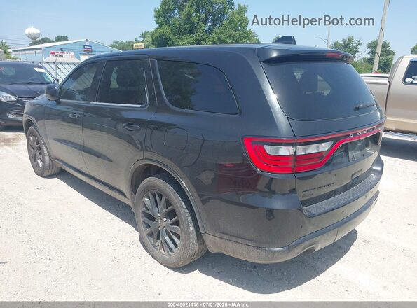 1C4RDJAG8GC433393 2016 DODGE DURANGO Black უკანა მარცხენა