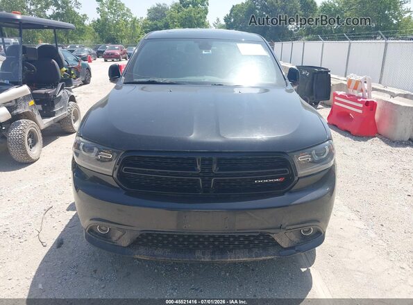 1C4RDJAG8GC433393 2016 DODGE DURANGO Black ხელსაწყოთა პანელის ხედი