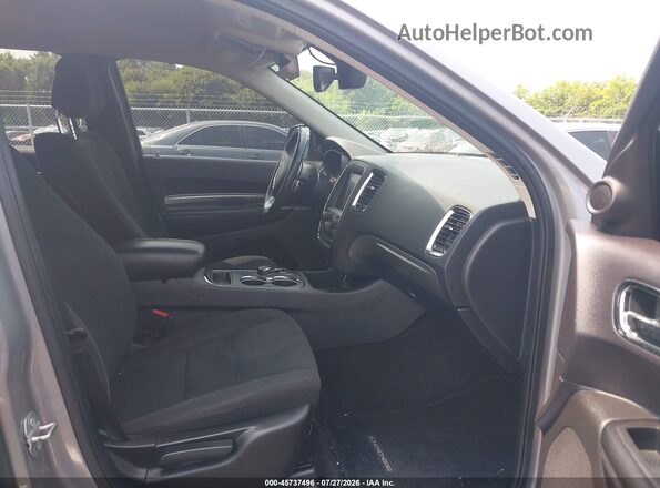 1C4RDJAG8HC660133 2017 DODGE DURANGO Silver Front interior view