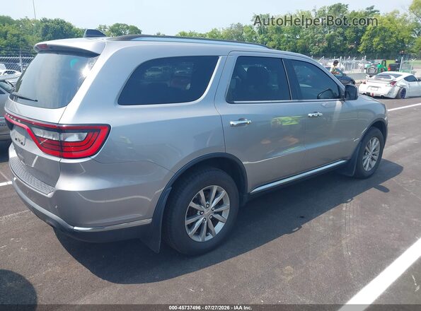 1C4RDJAG8HC660133 2017 DODGE DURANGO Silver Rear right