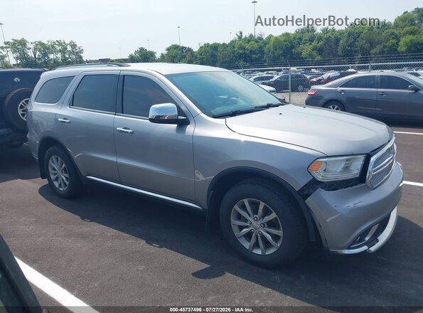 1C4RDJAG8HC660133 2017 DODGE DURANGO Silver Rear interior view