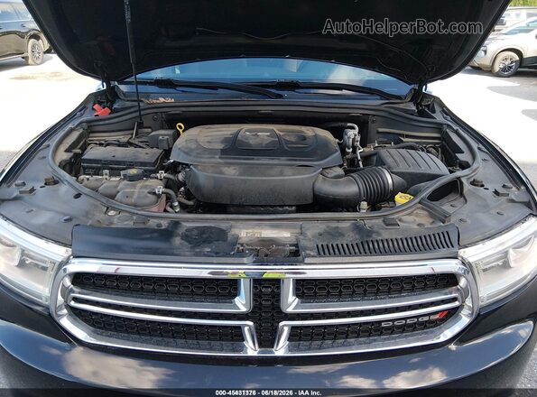 1C4RDJAG8HC680947 2017 DODGE DURANGO Black უკანა ხედი