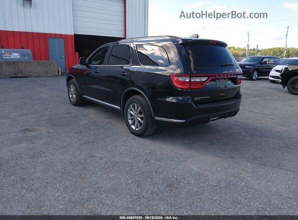 1C4RDJAG8HC680947 2017 DODGE DURANGO Black უკანა მარცხენა