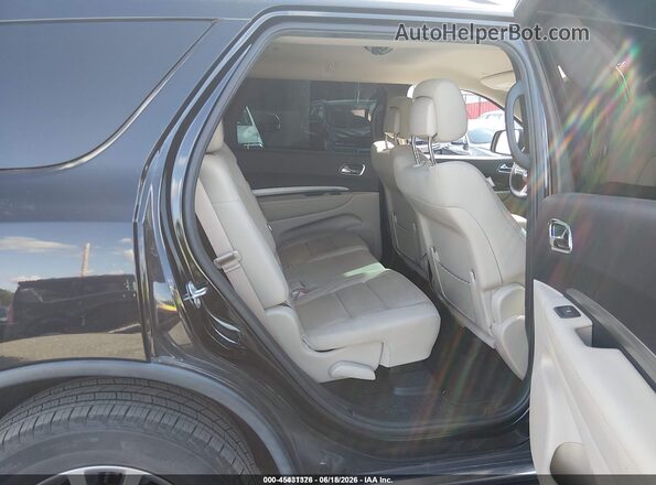 1C4RDJAG8HC680947 2017 DODGE DURANGO Black VIN კოდის სტიკერის ხედი