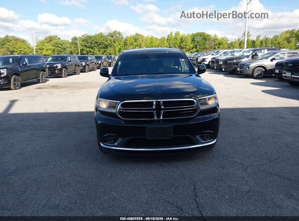 1C4RDJAG8HC680947 2017 DODGE DURANGO Black უკანა სალონის ხედი