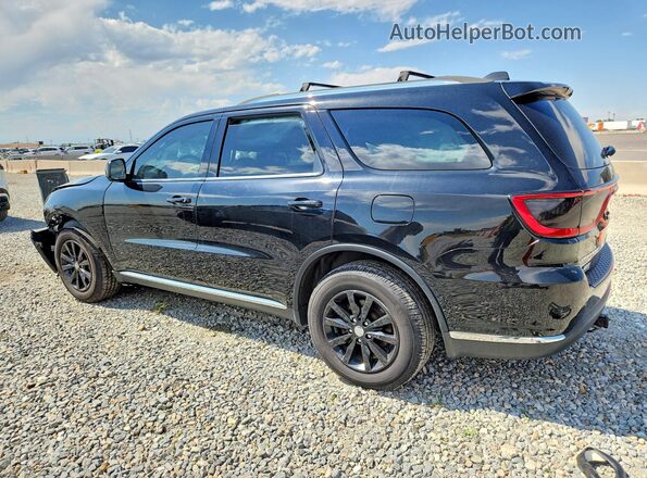 1C4RDJAG8HC854872 2017 DODGE DURANGO Black Հետևի ձախ
