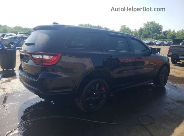 1C4RDJAG8JC291585 2018 DODGE DURANGO Black Tył prawy