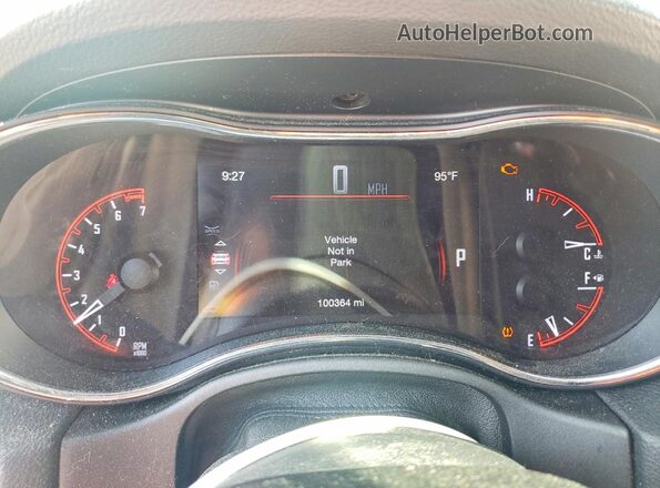1C4RDJAG8JC291585 2018 DODGE DURANGO Black Widok zestawu wskaźników