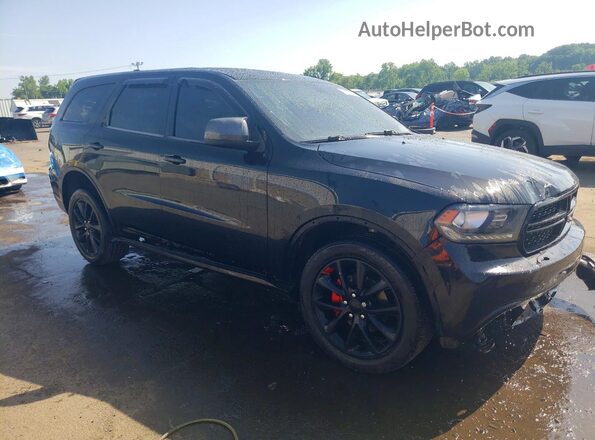 1C4RDJAG8JC291585 2018 DODGE DURANGO Black Przód prawy