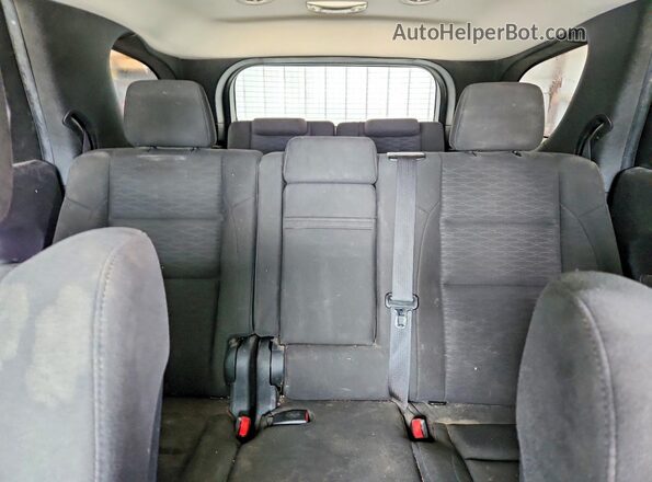 1C4RDJAG8JC329638 2018 DODGE DURANGO Blue Rear seats view
