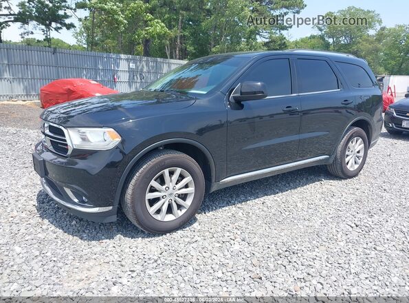 1C4RDJAG8KC744461 2019 DODGE DURANGO Black Przód lewy