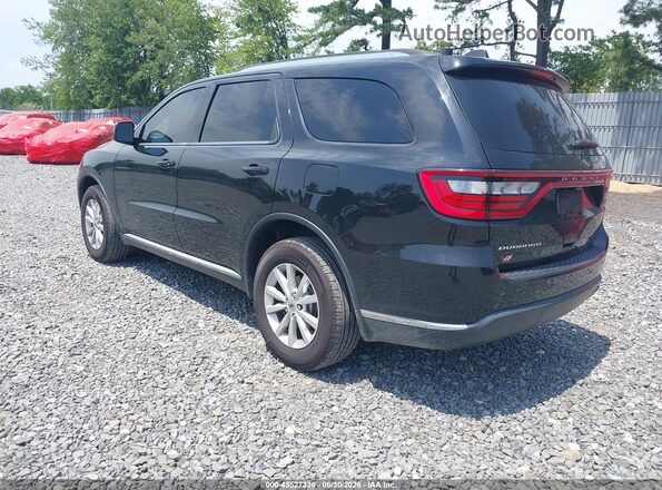 1C4RDJAG8KC744461 2019 DODGE DURANGO Black Tył lewy