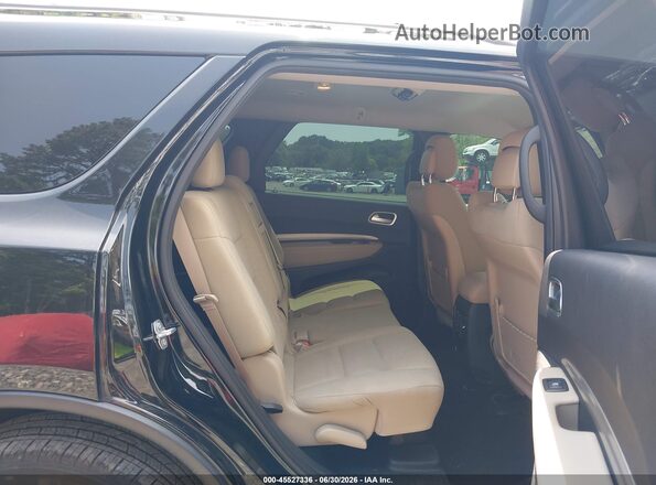 1C4RDJAG8KC744461 2019 DODGE DURANGO Black Widok naklejki z numerem VIN