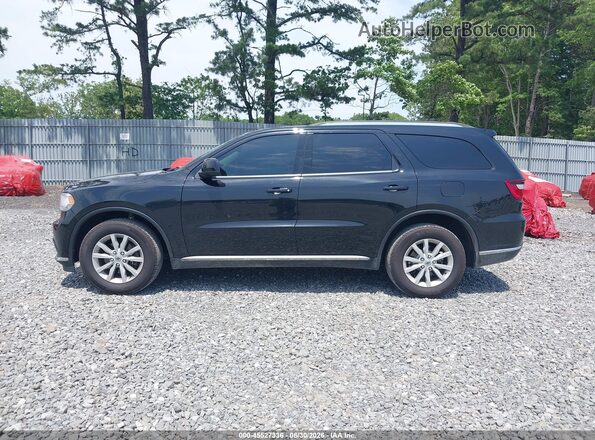 1C4RDJAG8KC744461 2019 DODGE DURANGO Black Widok wnętrza 360 stopni