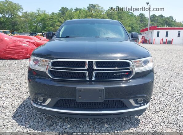 1C4RDJAG8KC744461 2019 DODGE DURANGO Black Widok zestawu wskaźników