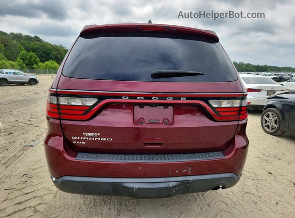 1C4RDJAG9HC630168 2017 DODGE DURANGO Красный Вид сзади