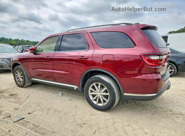 1C4RDJAG9HC630168 2017 DODGE DURANGO Красный Задняя левая четверть