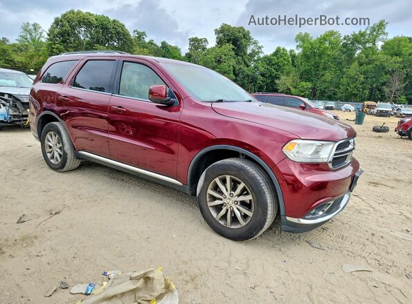 1C4RDJAG9HC630168 2017 DODGE DURANGO Красный Передняя правая четверть