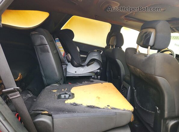 1C4RDJAG9HC630168 2017 DODGE DURANGO Красный Вид задней части салона