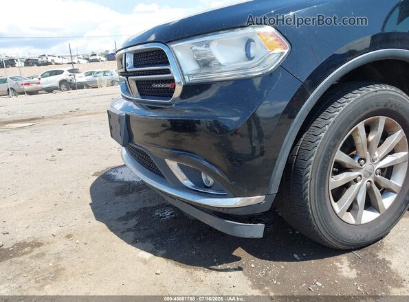 1C4RDJAG9HC725958 2017 DODGE DURANGO Black Front view