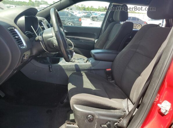 1C4RDJAG9JC266002 2018 DODGE DURANGO Red Front interior view