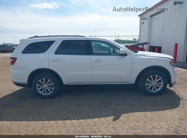 1C4RDJAG9JC439288 2018 DODGE DURANGO White Widok wnętrza z tyłu