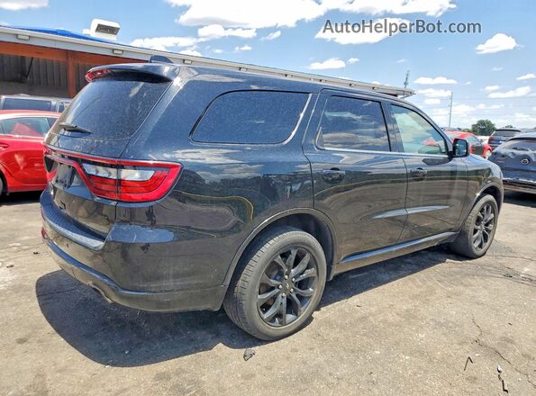 1C4RDJAG9KC651285 2019 DODGE DURANGO Черный Задняя правая четверть