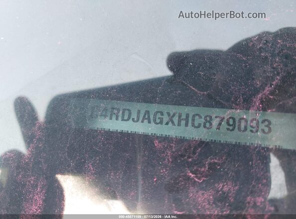 1C4RDJAGXHC879093 2017 DODGE DURANGO Gray 