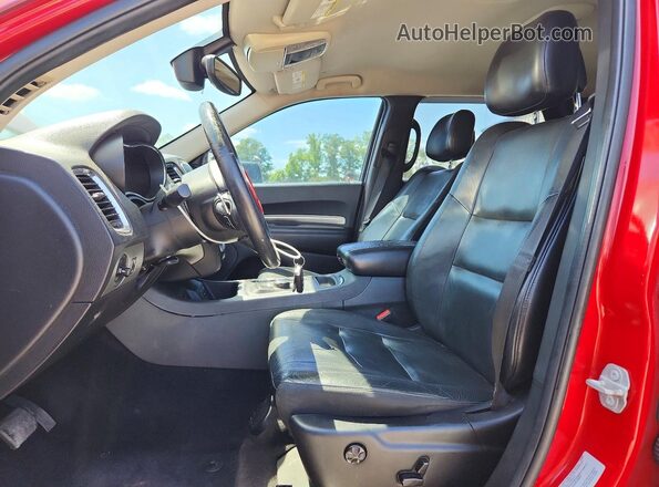 1C4RDJDG0HC870138 2017 DODGE DURANGO Red წინა სალონის ხედი